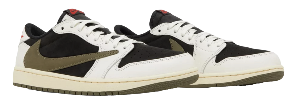 Jordan 1 Retro Low OG SP Travis Scott Olive (Women's)